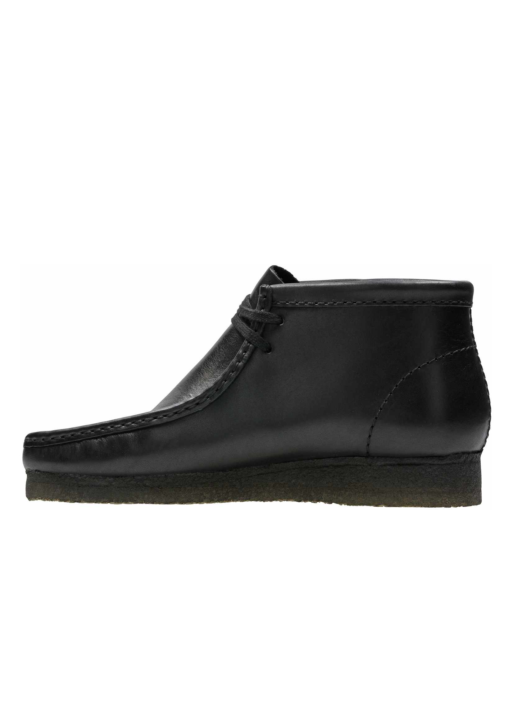 Clarks Wallabee Boot Black Leather