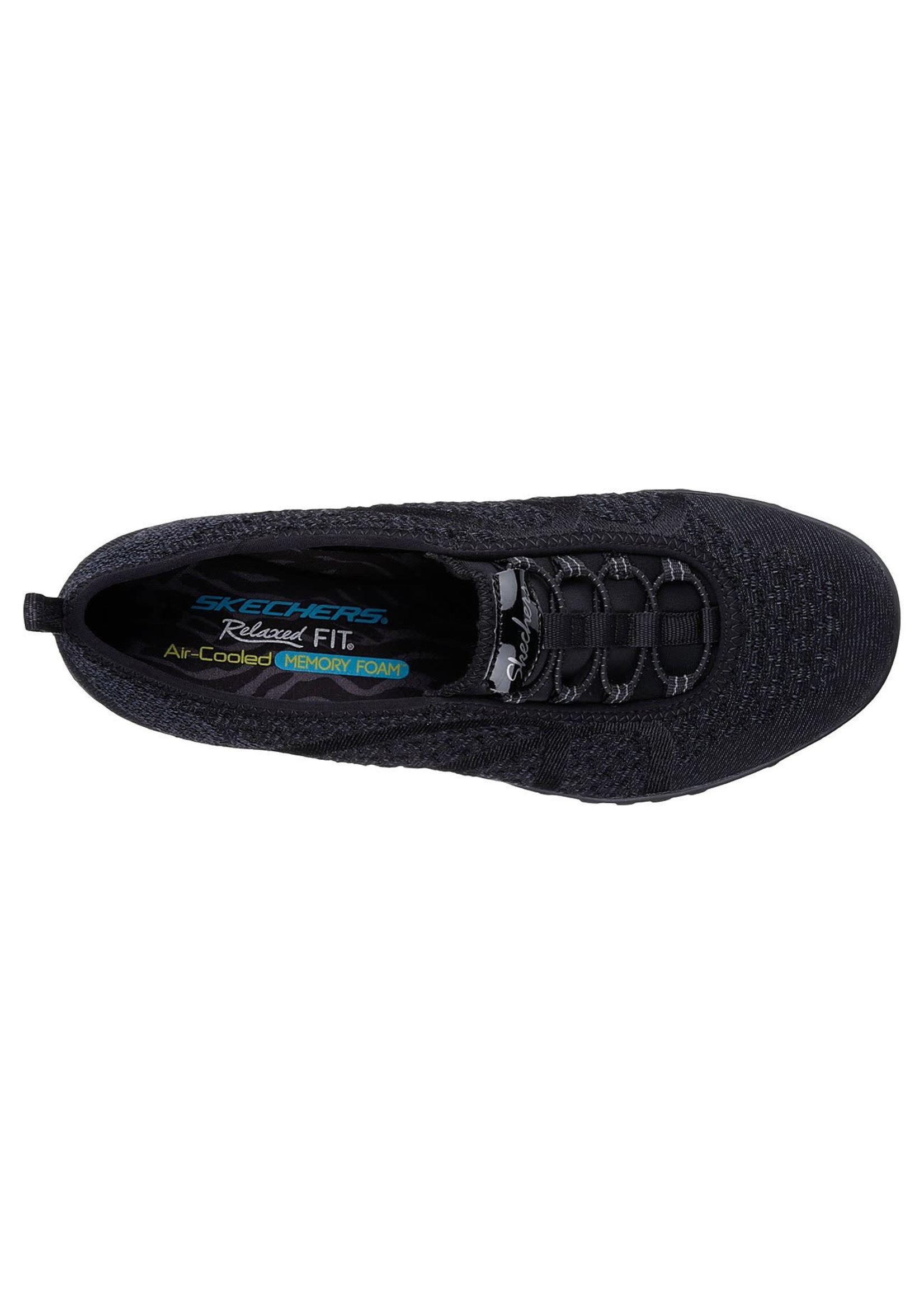 Skechers Breathe-Easy - Fortuneknit -Black