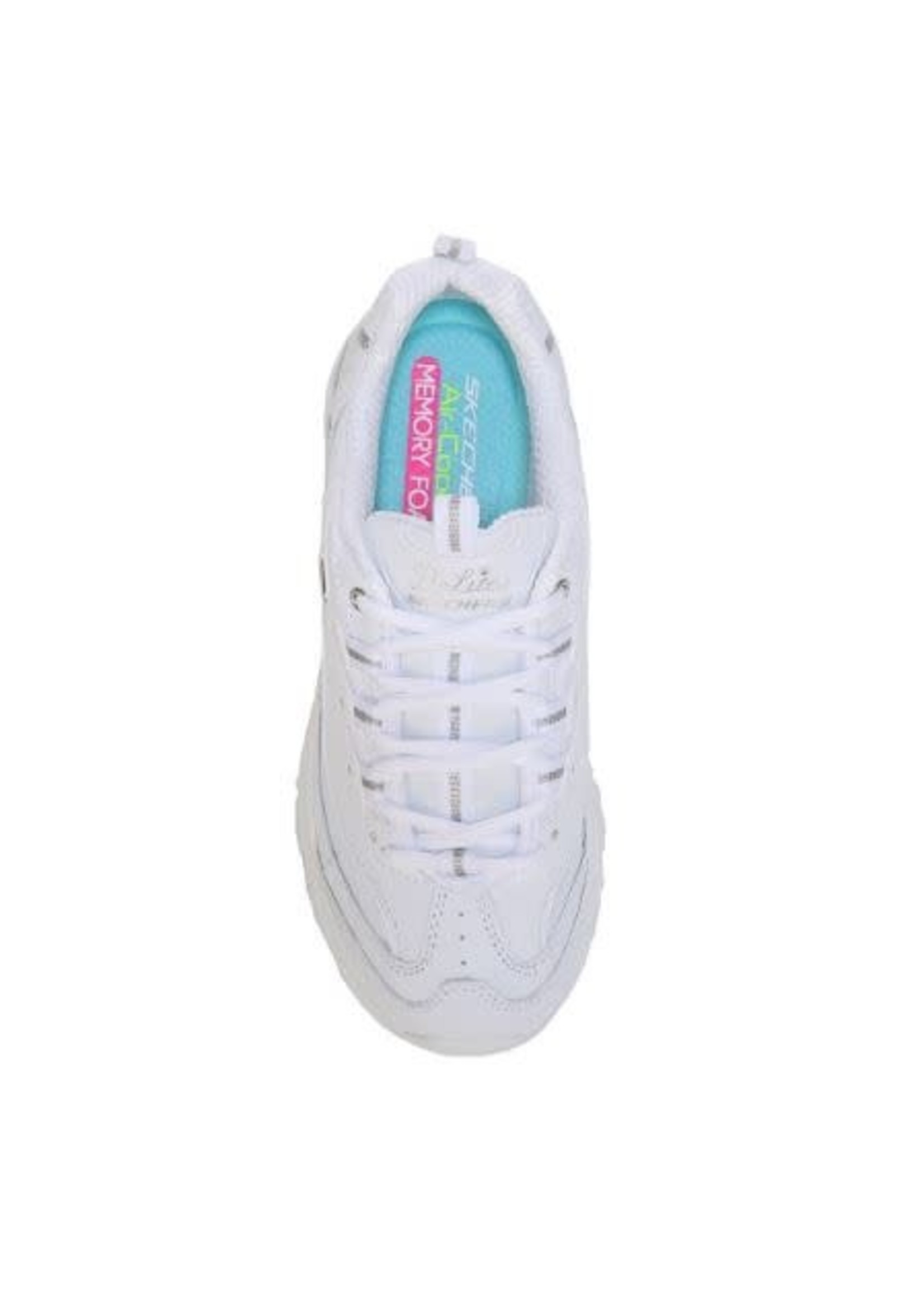 Skechers D'Lites -Fresh Start - White/Silver
