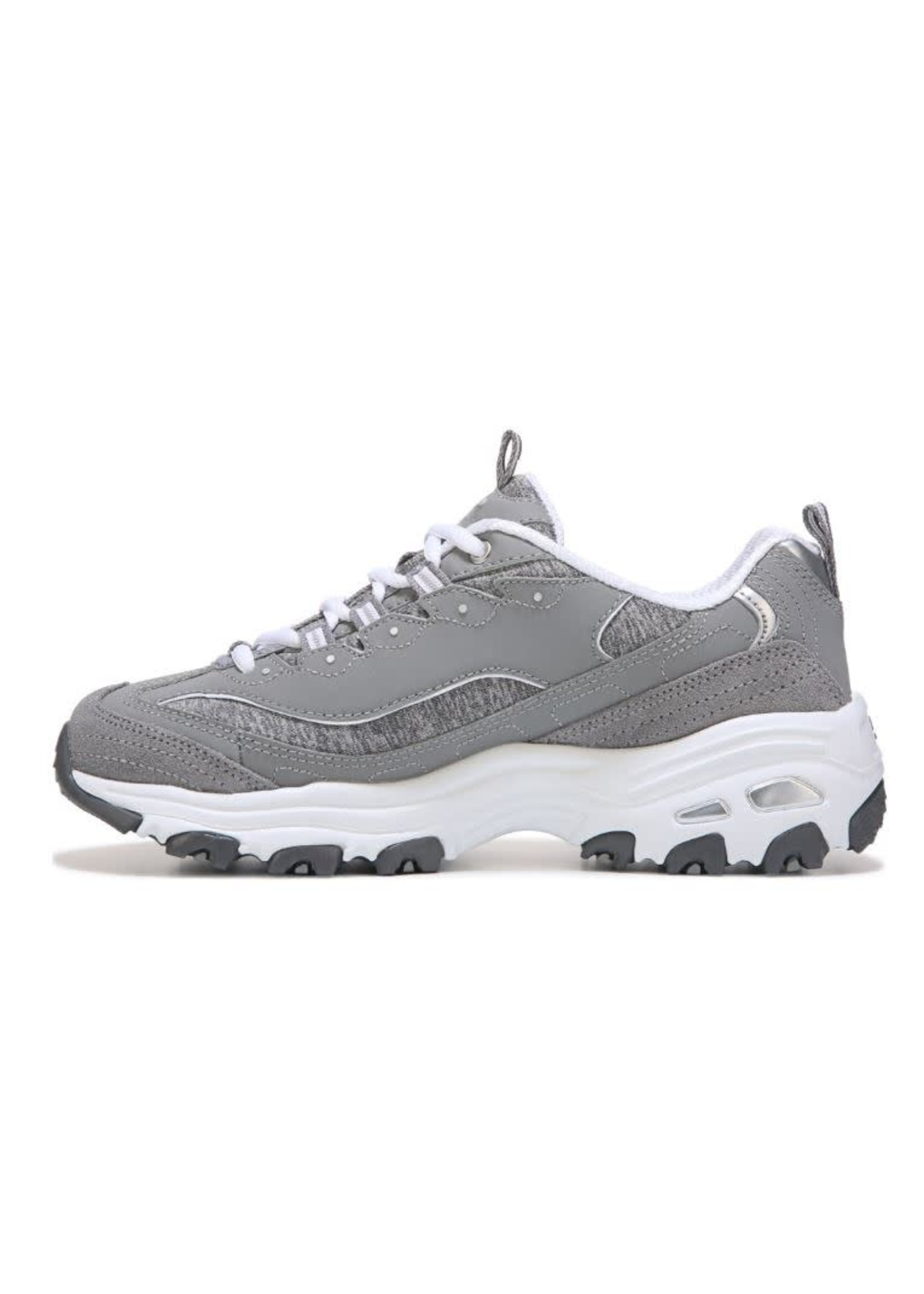 Skechers D'Lites -Me Time -Grey/White