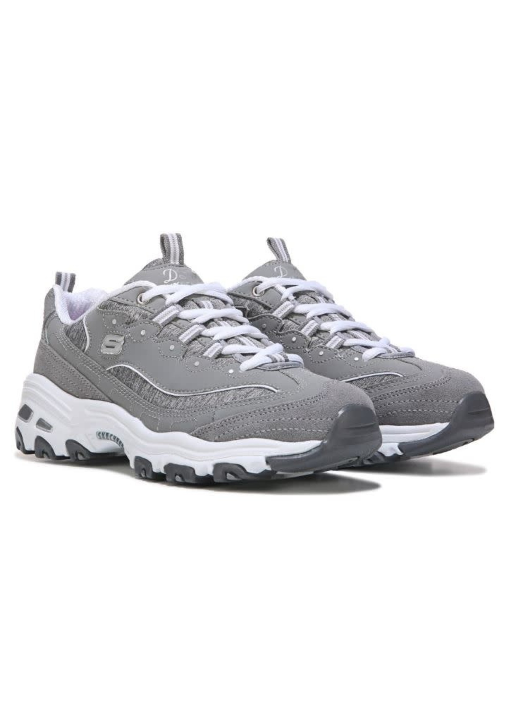 Skechers D'Lites -Me Time -Grey/White