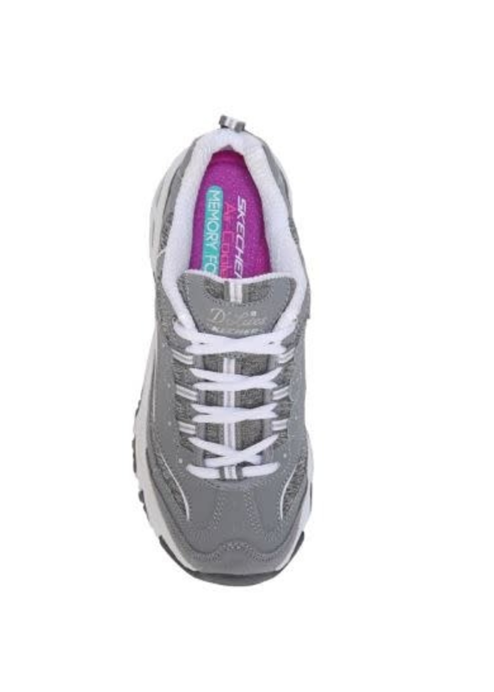 Skechers D'Lites -Me Time -Grey/White