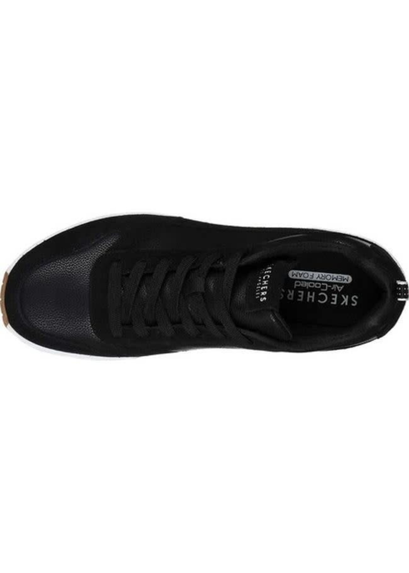 Skechers Mens Uno - Stacre - Black/White