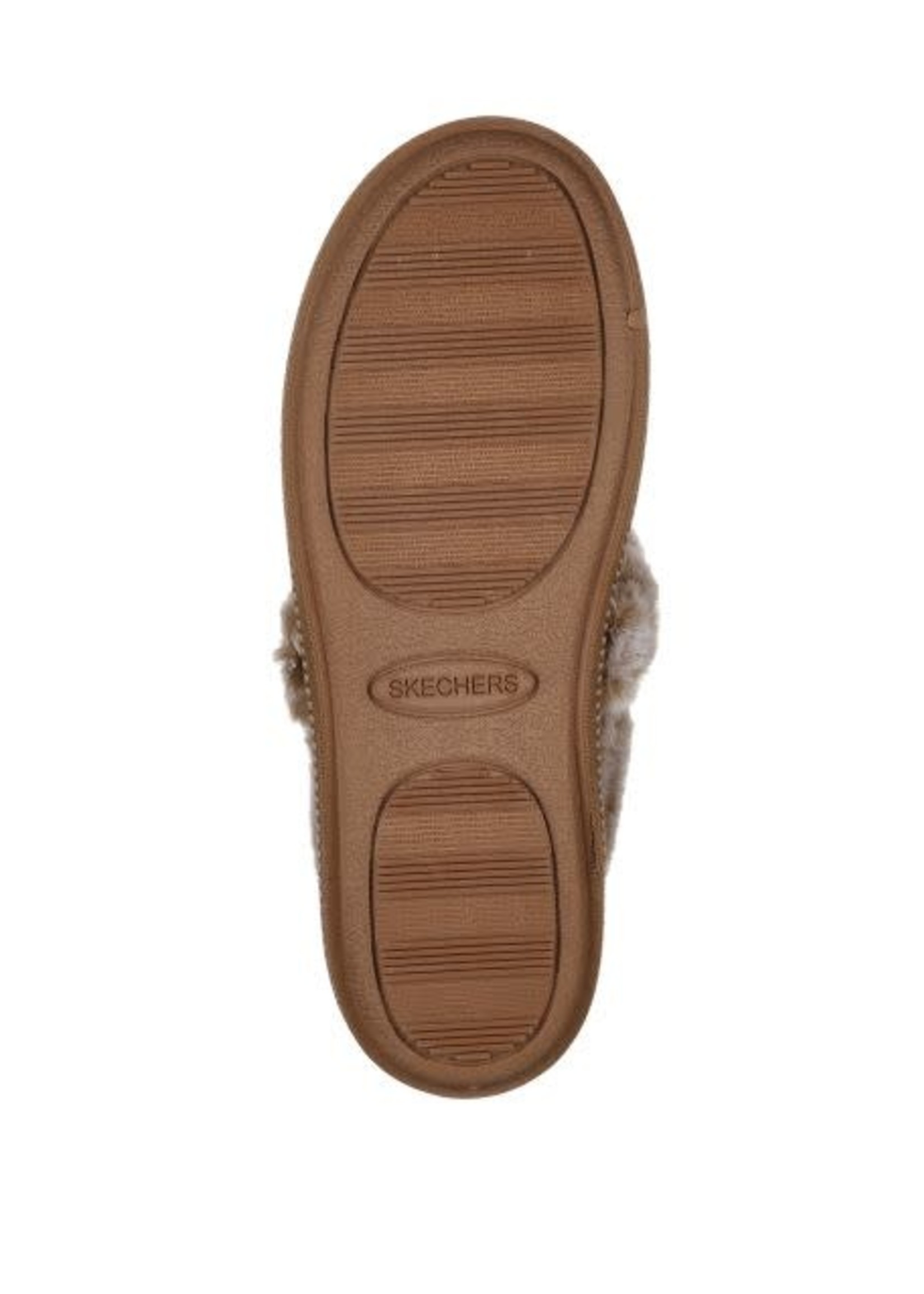 Skechers Women's Cozy Campfire-Team Toasty-Microfiber Slipper with Faux Fur Lining, Chestnut