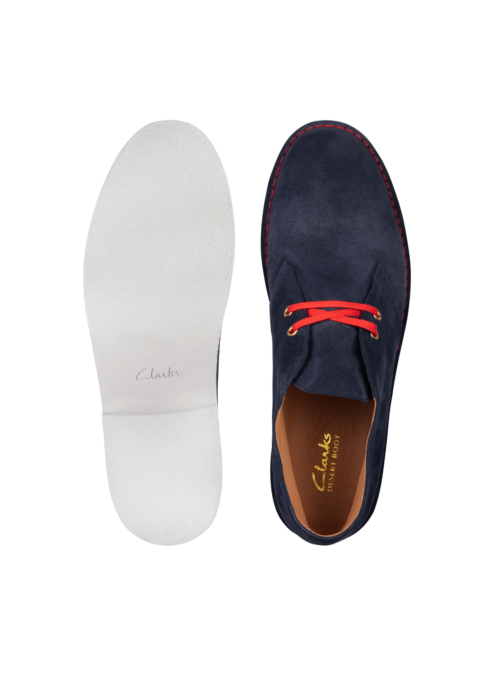 Clarks Desert Boot 2 Navy Combi