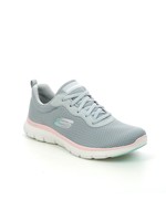 Skechers Flex Appeal 4.0 Brilliant View-Grey/Pink