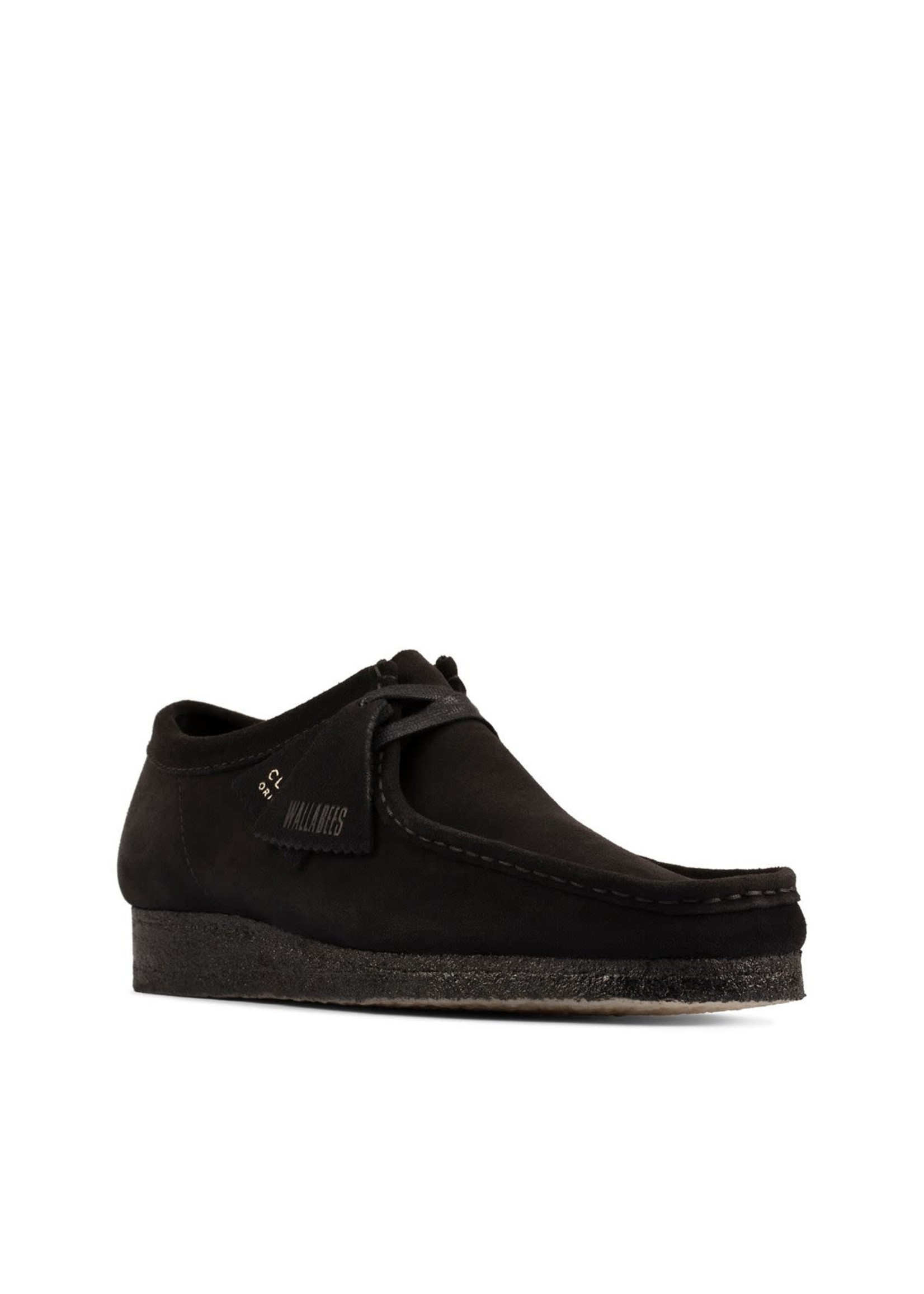 Clarks Wallabee Black Sde - SHOE PLUS