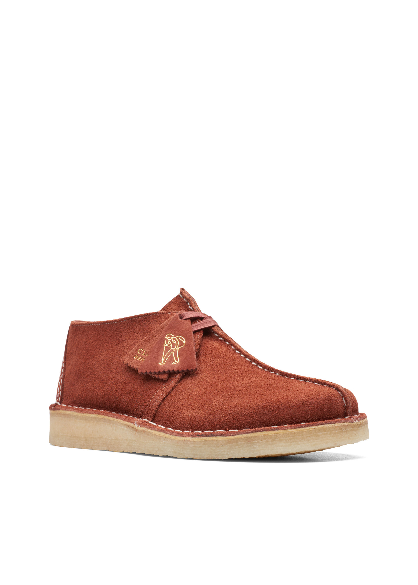 Desert trek top brown suede