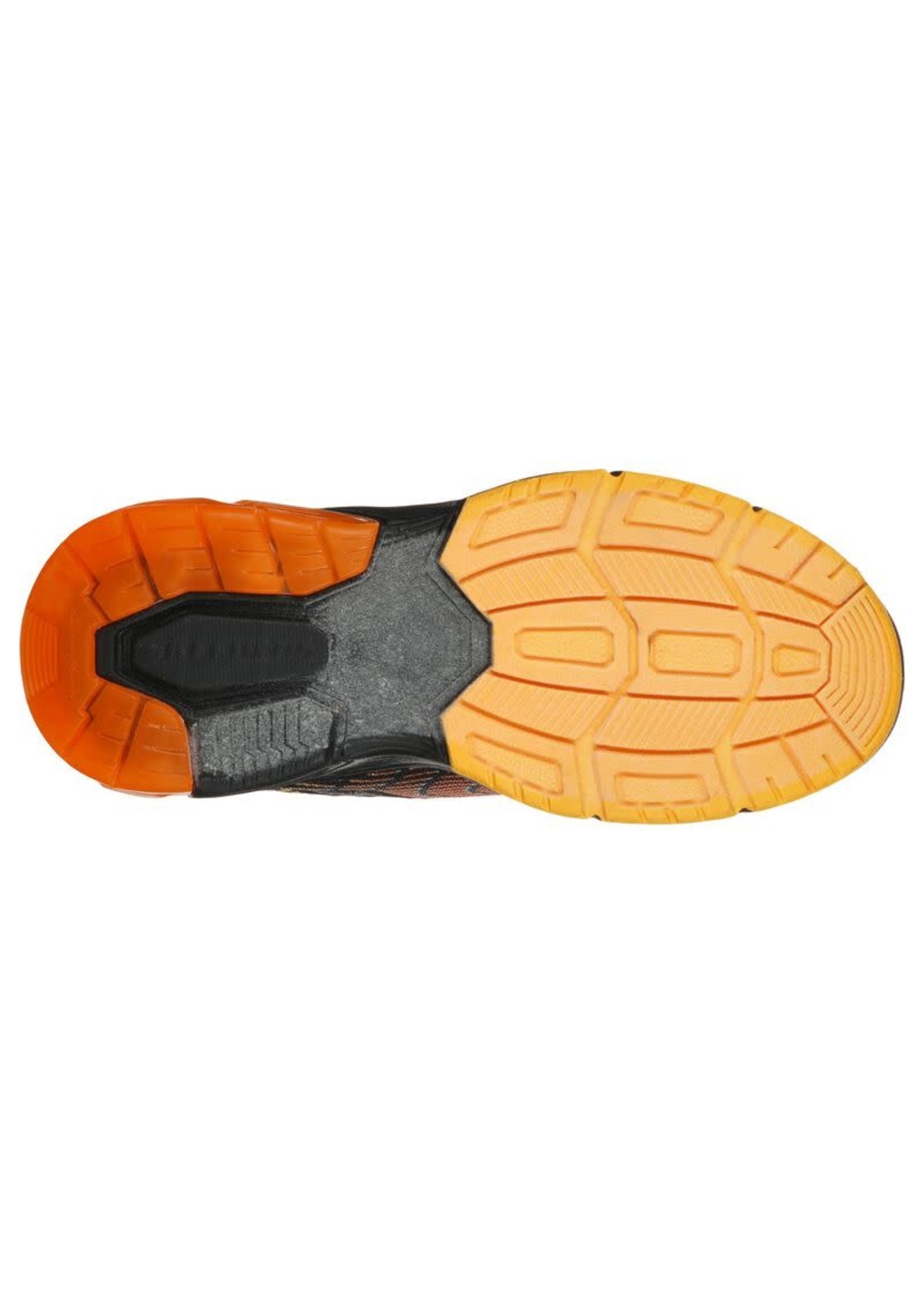 Skechers THERMOFLUX 2.0 Sneaker Orange/Yellow Wide Big Kid