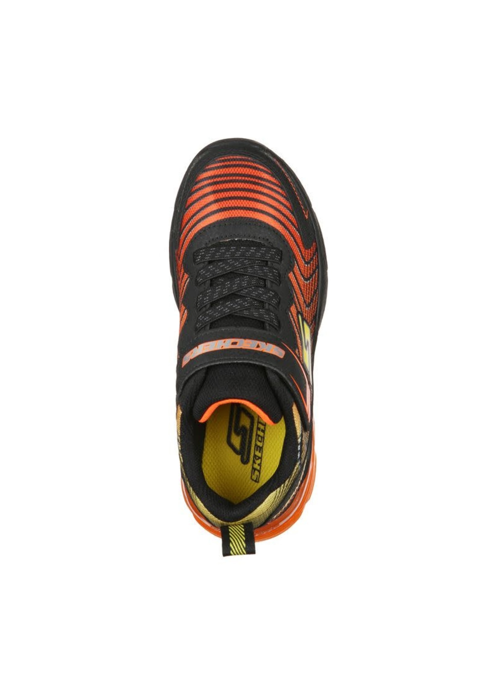 Skechers THERMOFLUX 2.0 Sneaker Orange/Yellow Wide Big Kid