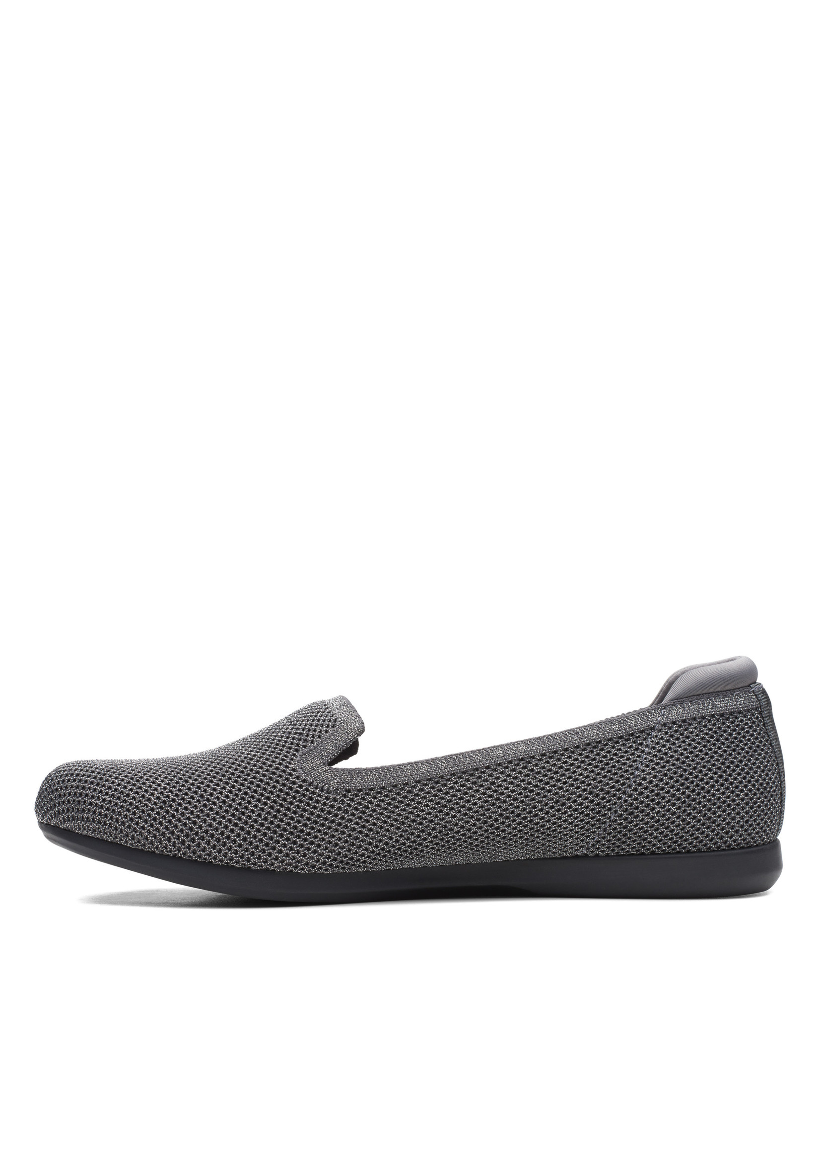 Clarks Women's Carly Dream Pewter Metallic Slipper