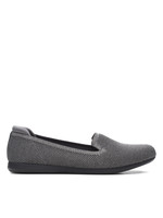 Clarks CLOUDSTEPPERS Clarks Women's Carly Dream Pewter Metallic Slipper