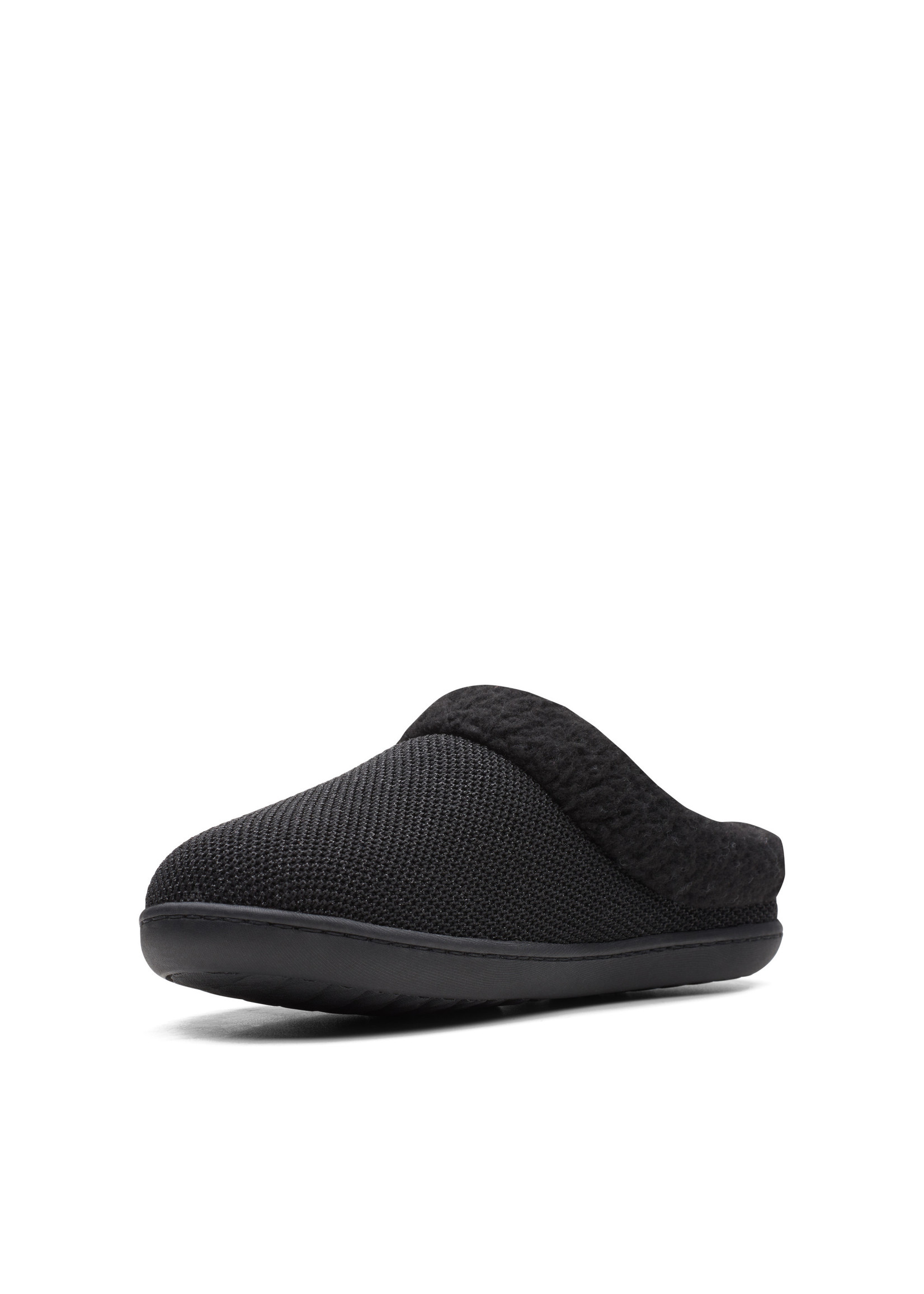 Clarks CLOUDSTEPPERS Women's Clarks Knit Slippers Lenox Dream Black/Black