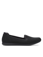 Clarks CLOUDSTEPPERS Women's Clarks Knit Slippers Carly Dream Black/Comb