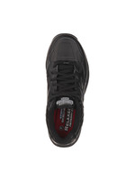 Skechers Women's Work Relaxed Fit: Felton - Albie Sr Slip Resistant shoes, 76555 BLK Black