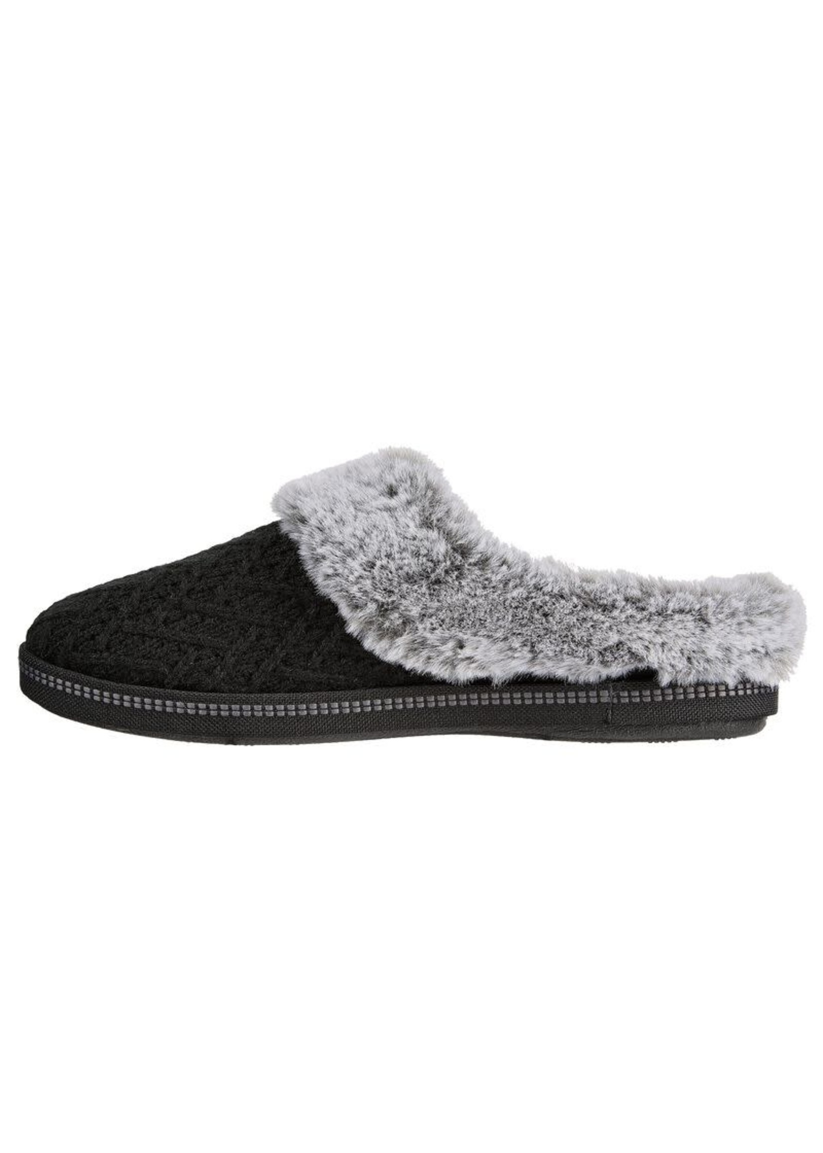 Skechers Women's Cozy Campfire-Home Essential Slipper, Black