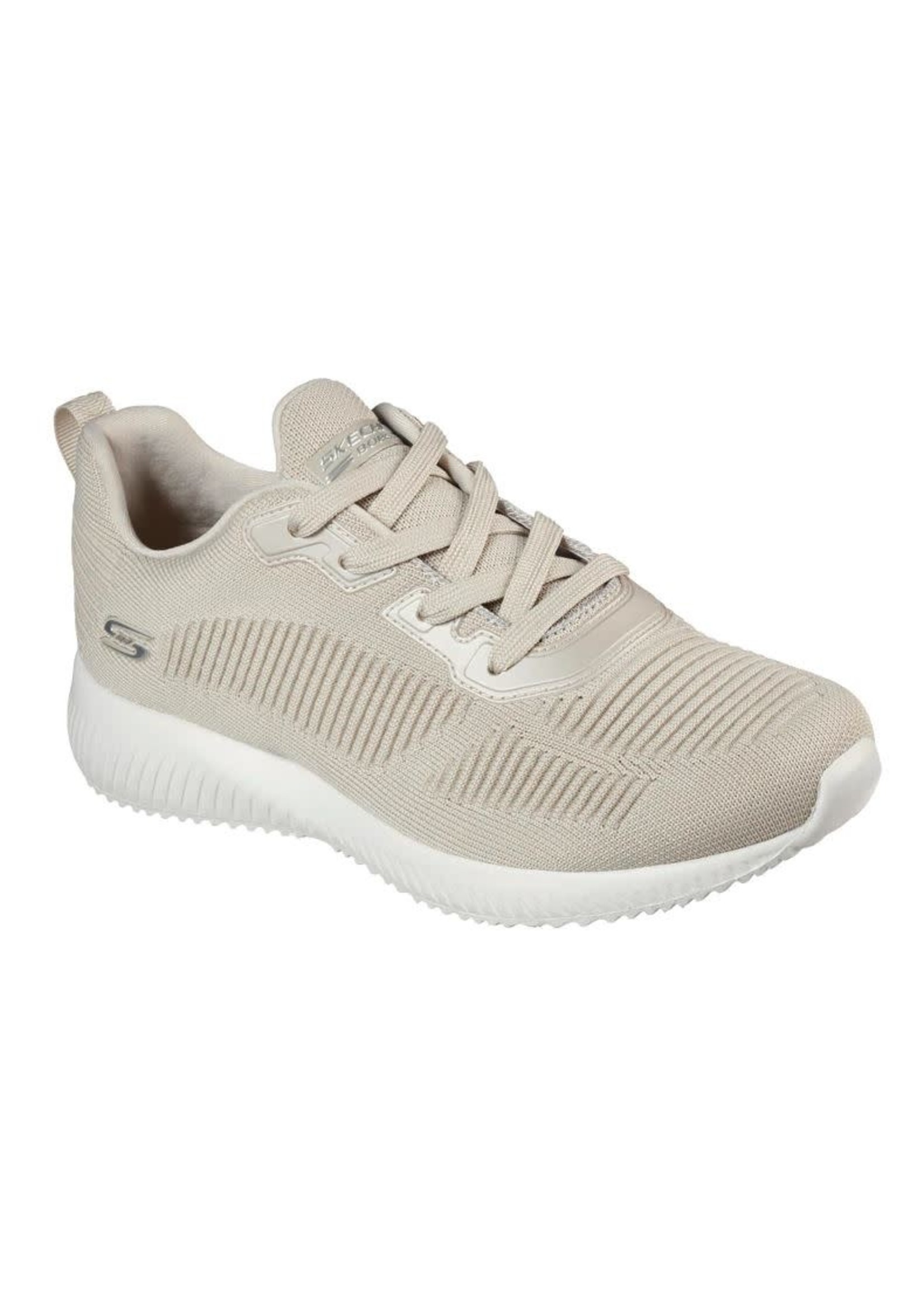 Skechers Womens Bobs Squad - Tough Talk Sneakers Natural