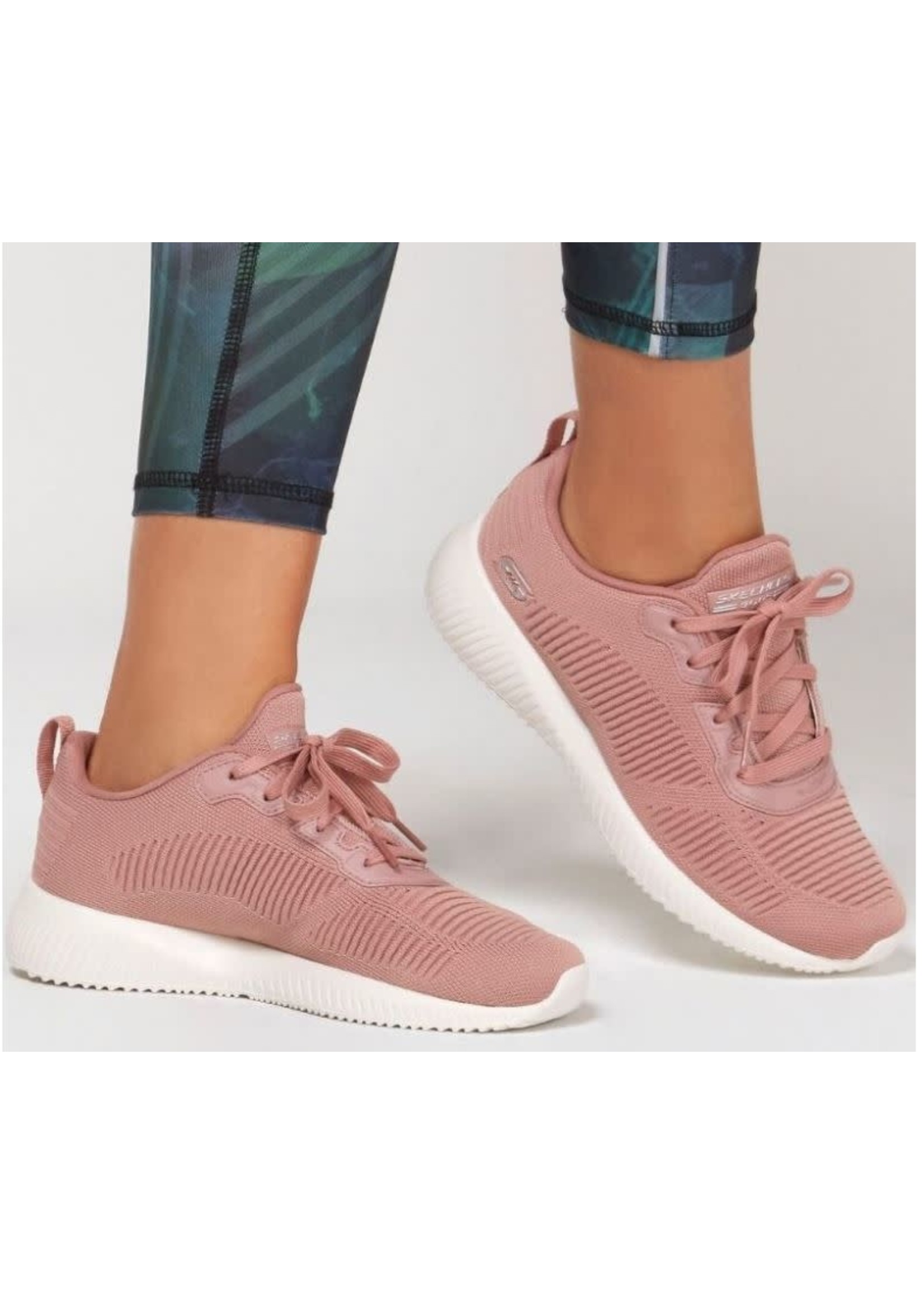 Skechers Bobs Squad-Tough Talk Women's Trainers -Mauve