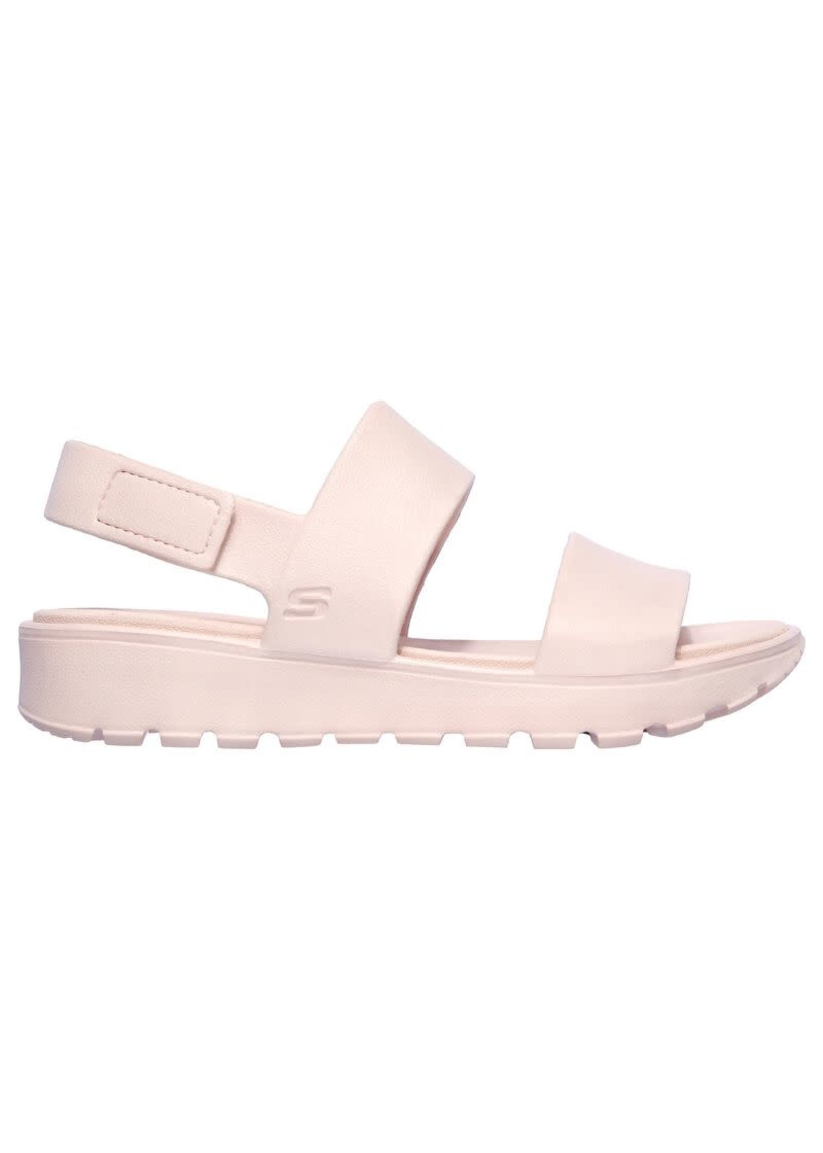 Skechers Women's Foamies Breezy Feels Cali Gear Footsteps Sandal, Blush Pink