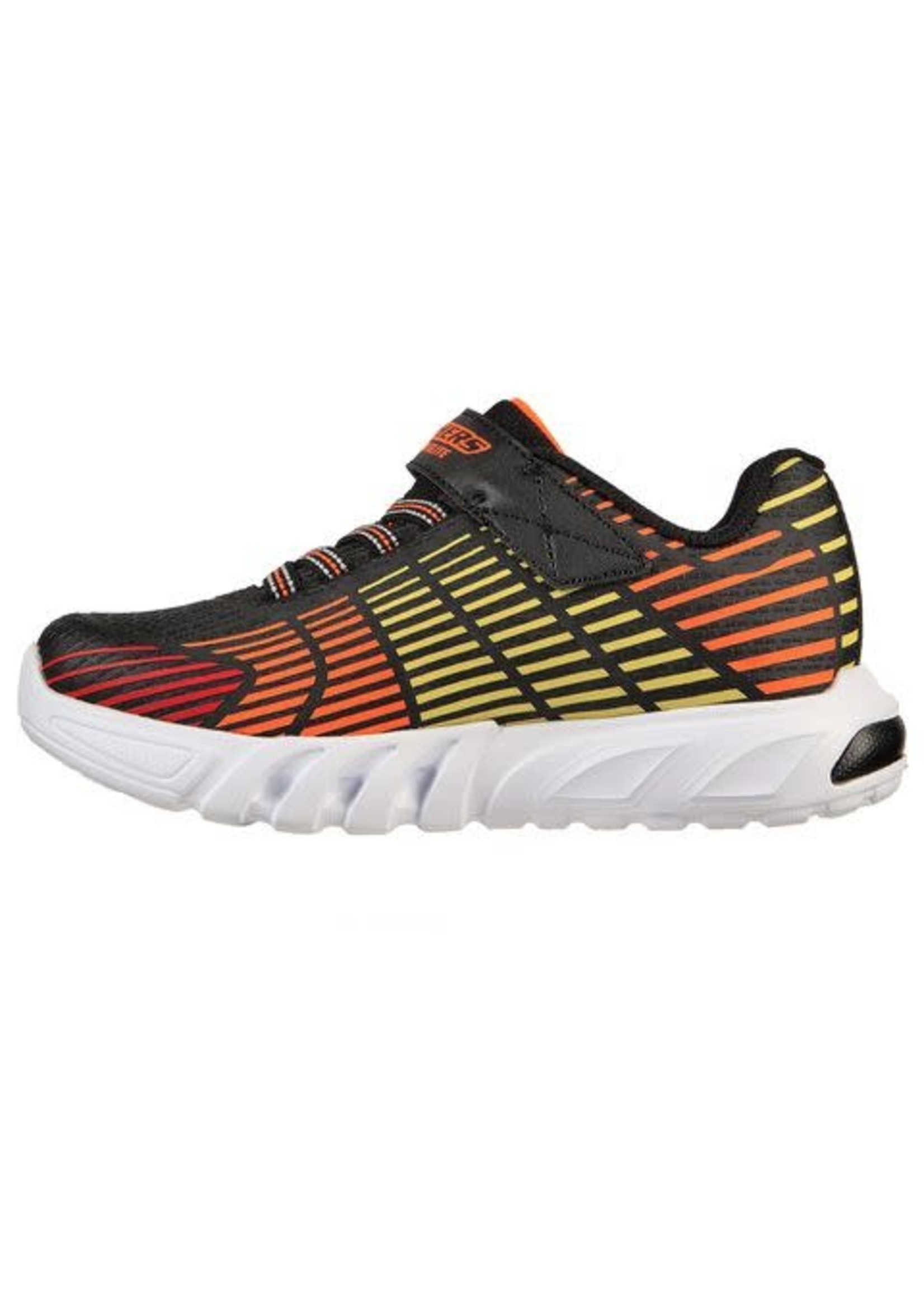Skechers Kids Boy's Flex-Glow Elite Sneaker, Black/Multi
