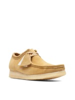 Clarks Mens Wallabee Oakmoss Brown Suede