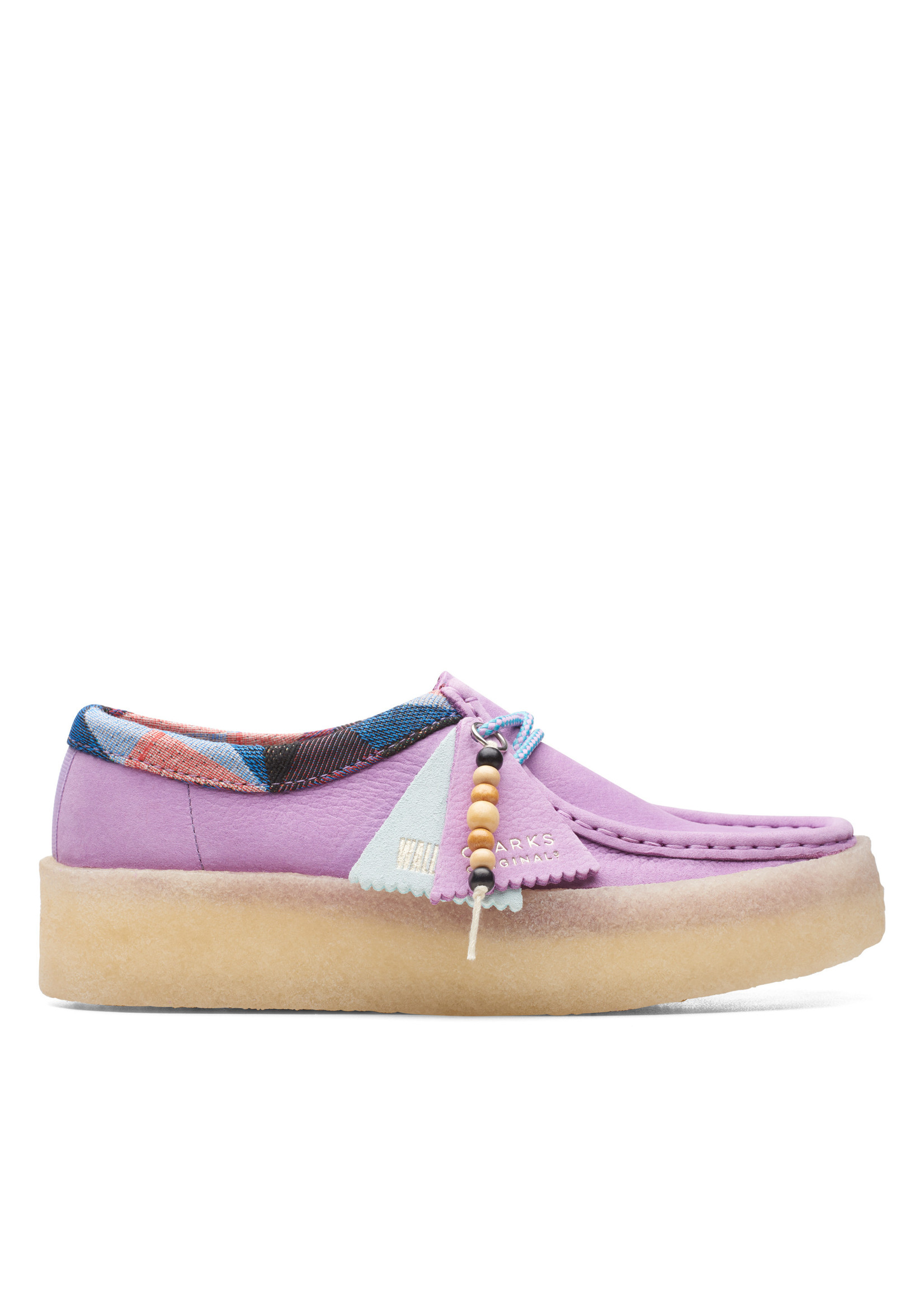 Clarks Womens Wallabee Cup Light Purple 26165819
