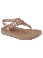 Skechers Women's Meditation - Sweet Rock Sandal Rose Gold - SHOE