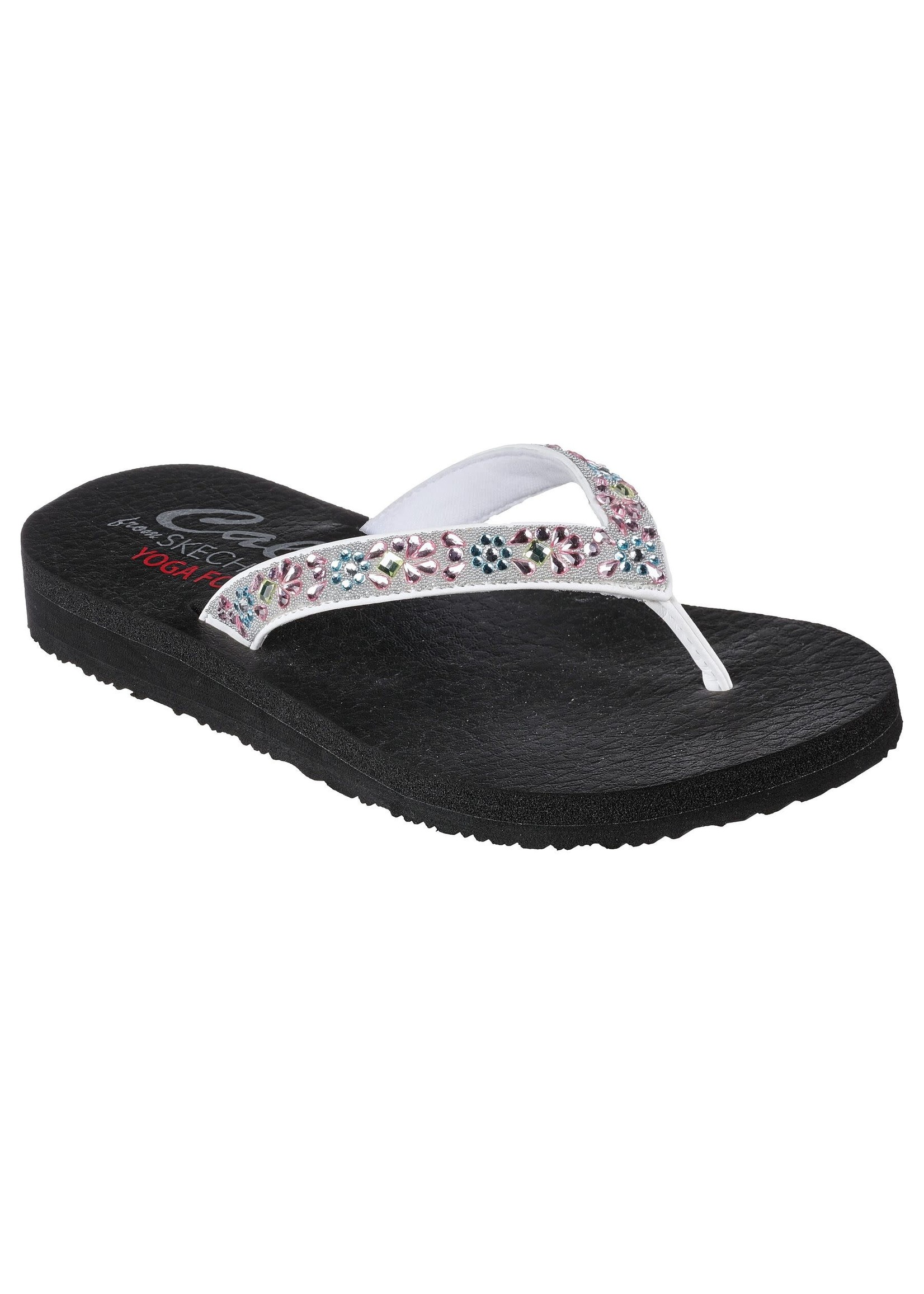 Skechers Women's Meditation - Garden Bliss White