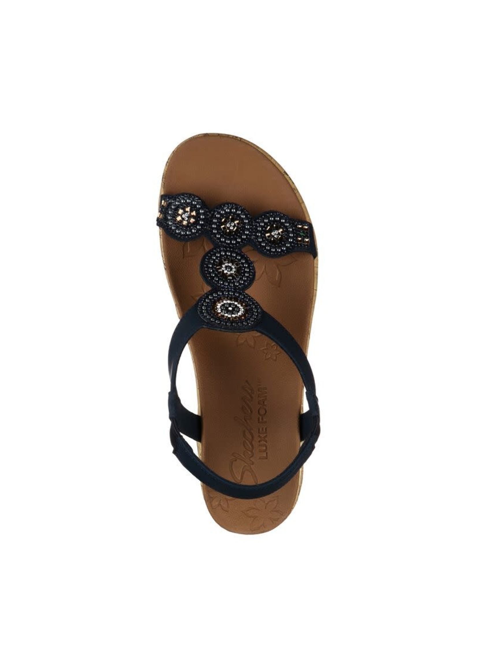 Skechers Women's Beverlee -Date Glam - Navy Blue