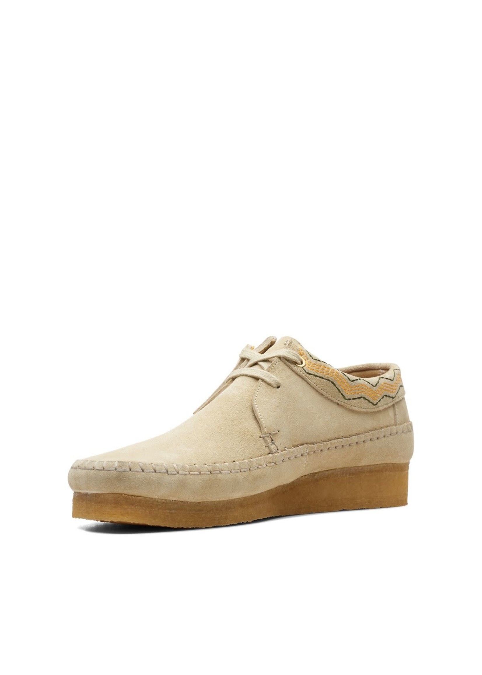 Clarks Men's Original Weaver Maple Beige Suede 26165782