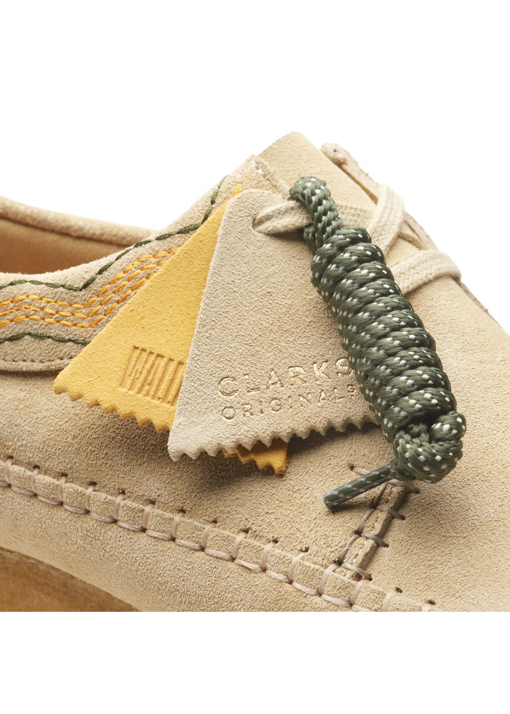 Clarks Men's Original Weaver Maple Beige Suede 26165782