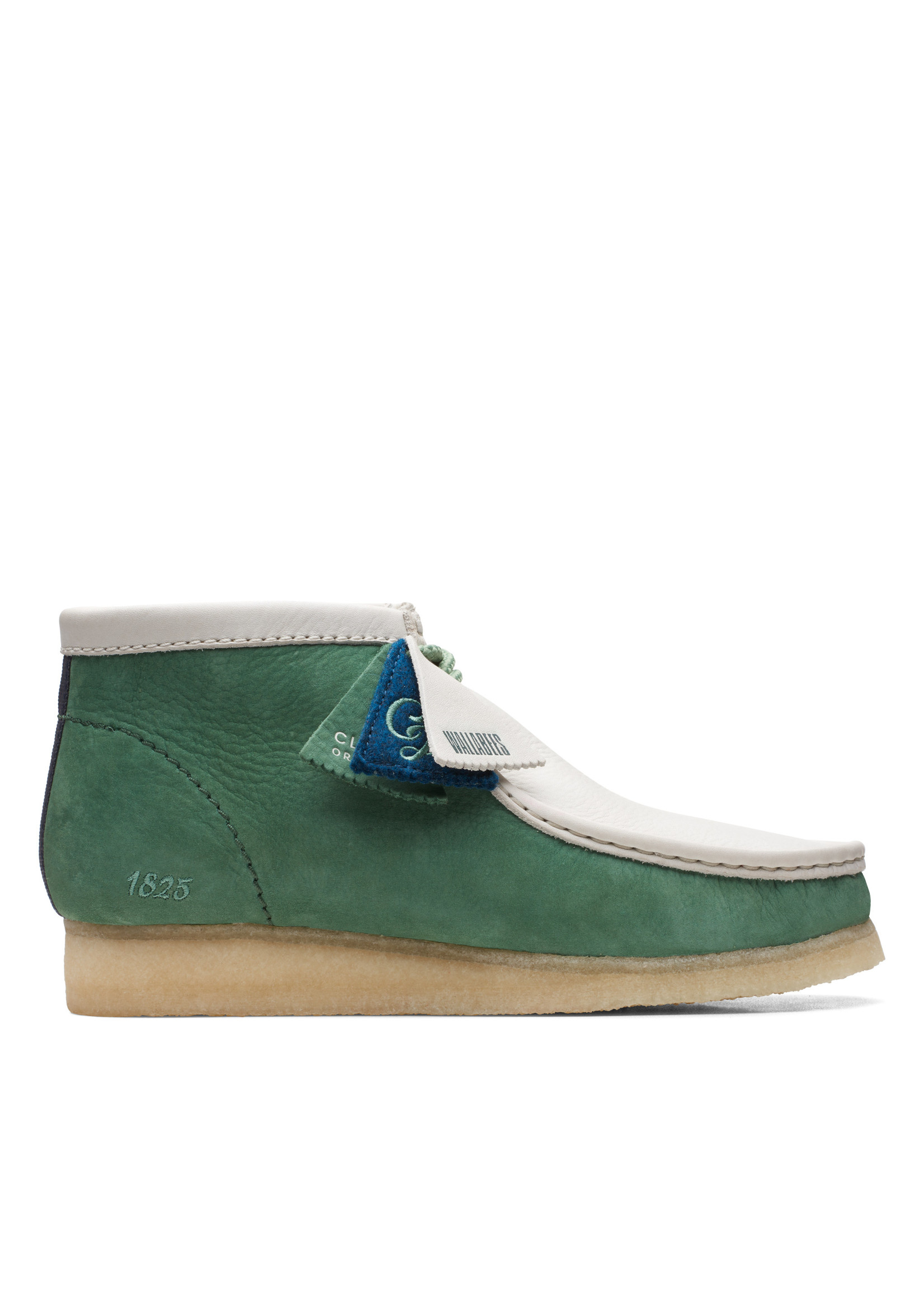 Clarks Men's Originals   WallabeeBt VCY Green Nubuck | 26165078