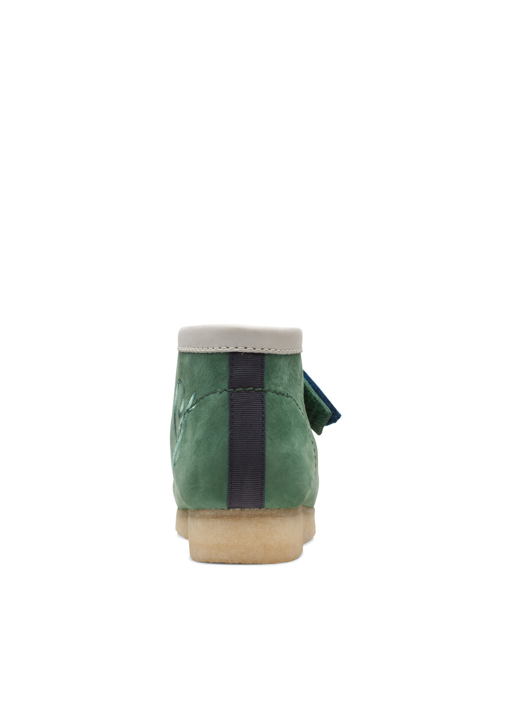 Clarks Men's Originals   WallabeeBt VCY Green Nubuck | 26165078