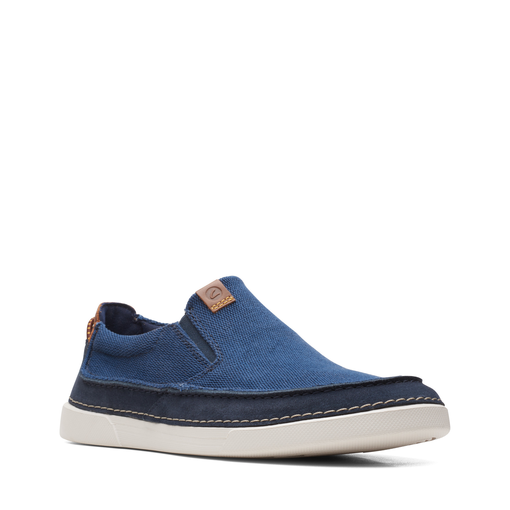 Clarks Men s Gereld Step Navy Blue Combi 26164649 SHOE PLUS