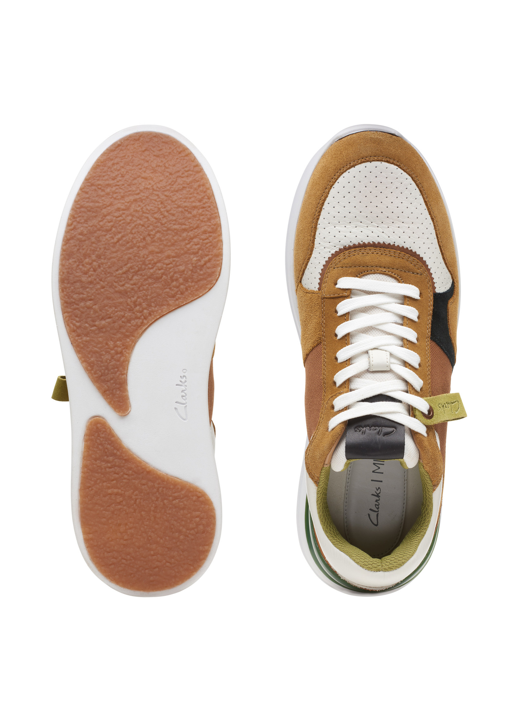 Clarks Men's  RaceLite Tor Oakmoss Brownn Combi | 26164247