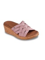 Skechers Women's Arch Fit Beverlee Sandal Mauve Pink
