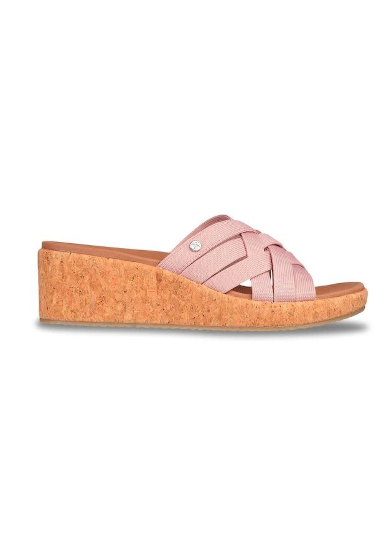 Skechers Women's Arch Fit Beverlee Sandal Mauve Pink