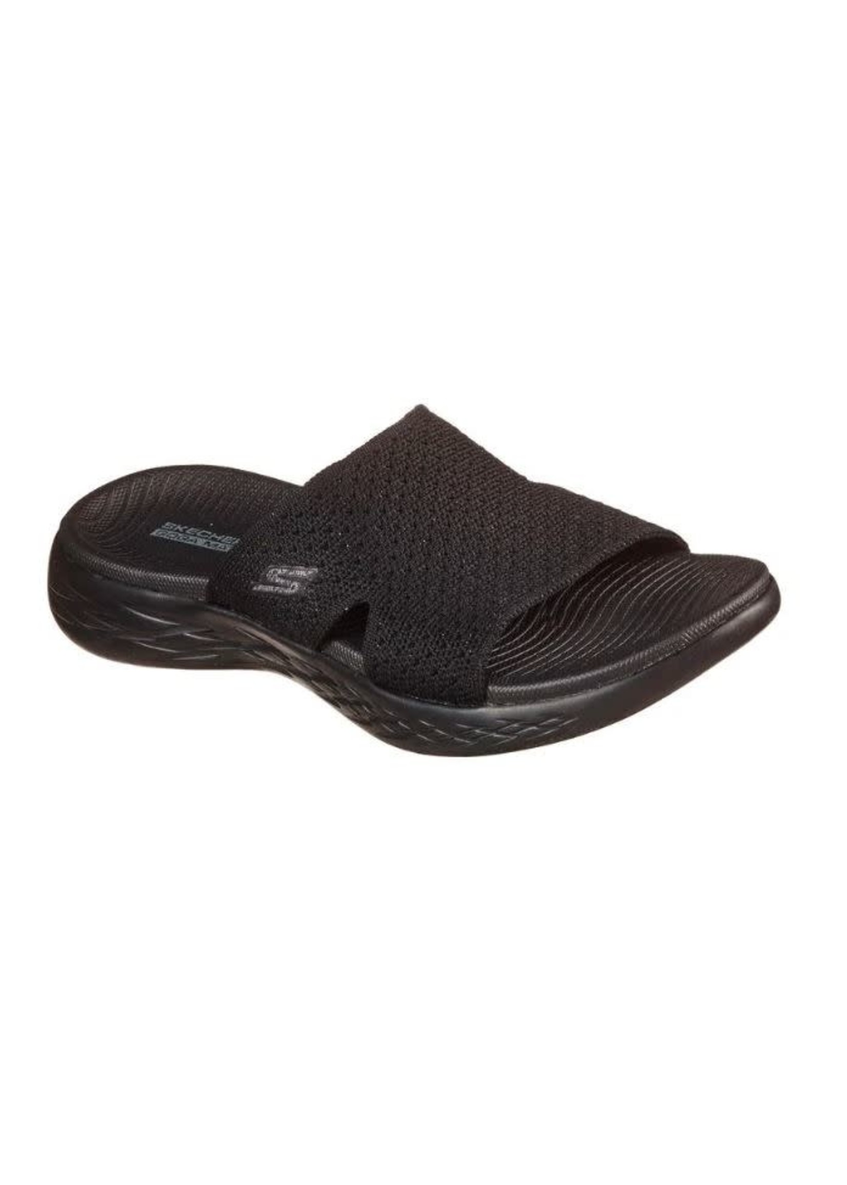 Skechers Women's On the Go 600 Sandal -Adore Black