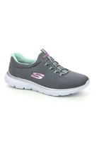 Skechers Copy of Summits - Charcoal/Purple