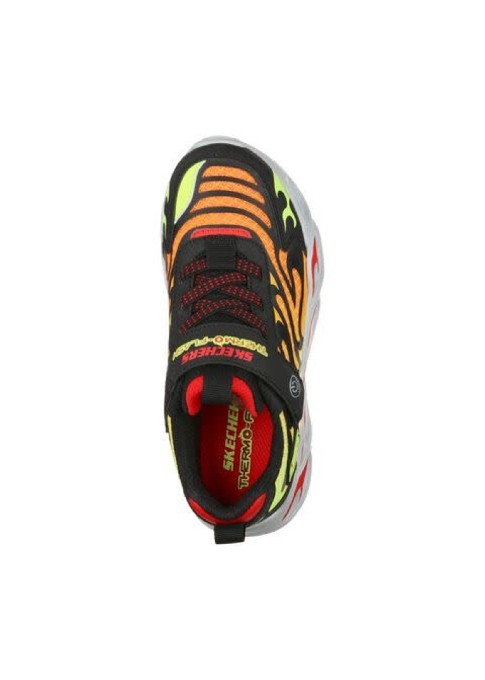 Skechers Boys S Lights Thermo Flash 400106L Black Red