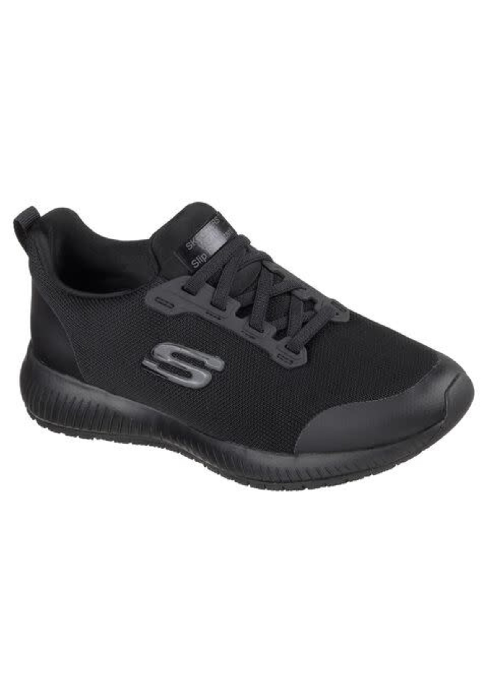 Skechers Womens Work: Squad Slip Resistant Style #:77222 BLK