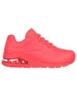 Skechers Womens Uno 2 Great Kolor 155634 Neon Pink Coral