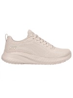Skechers Women's Bobs Squad Chaos Face Off 117209 Natural Beige