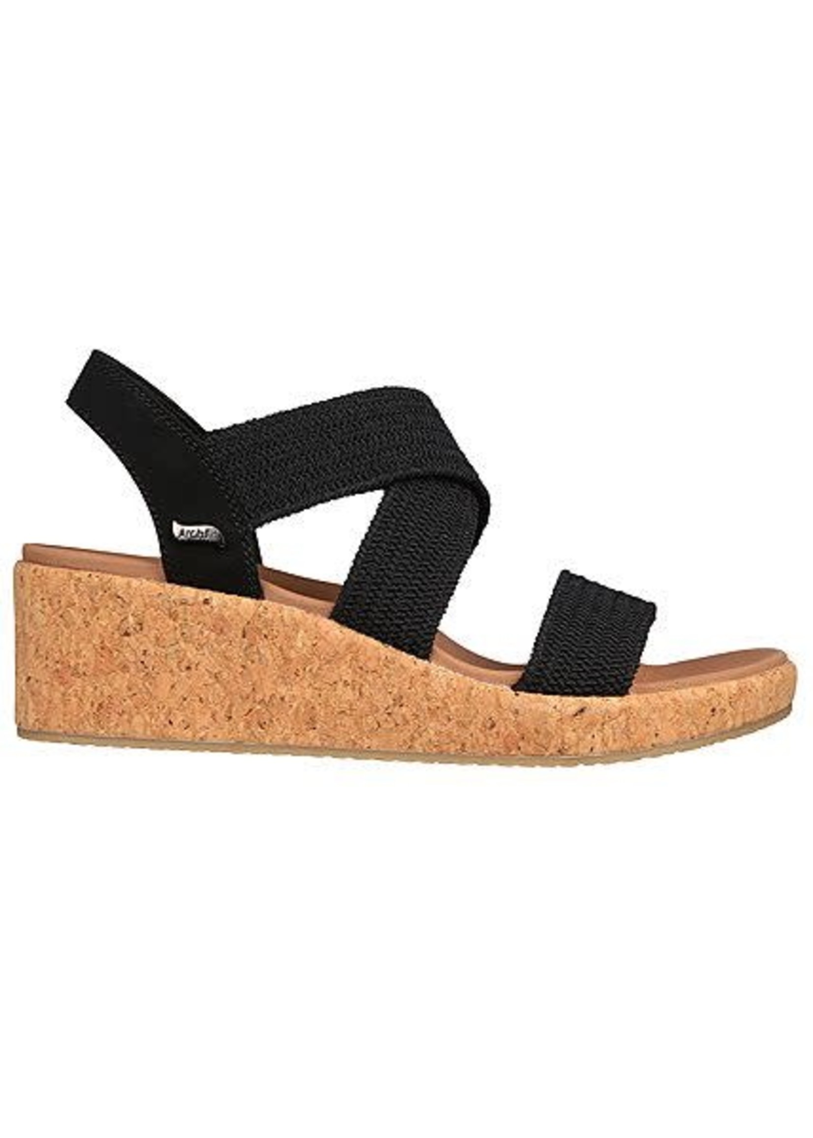 Skechers Womens Arch Fit Beverlee Love Stays Sandals 119260 Black