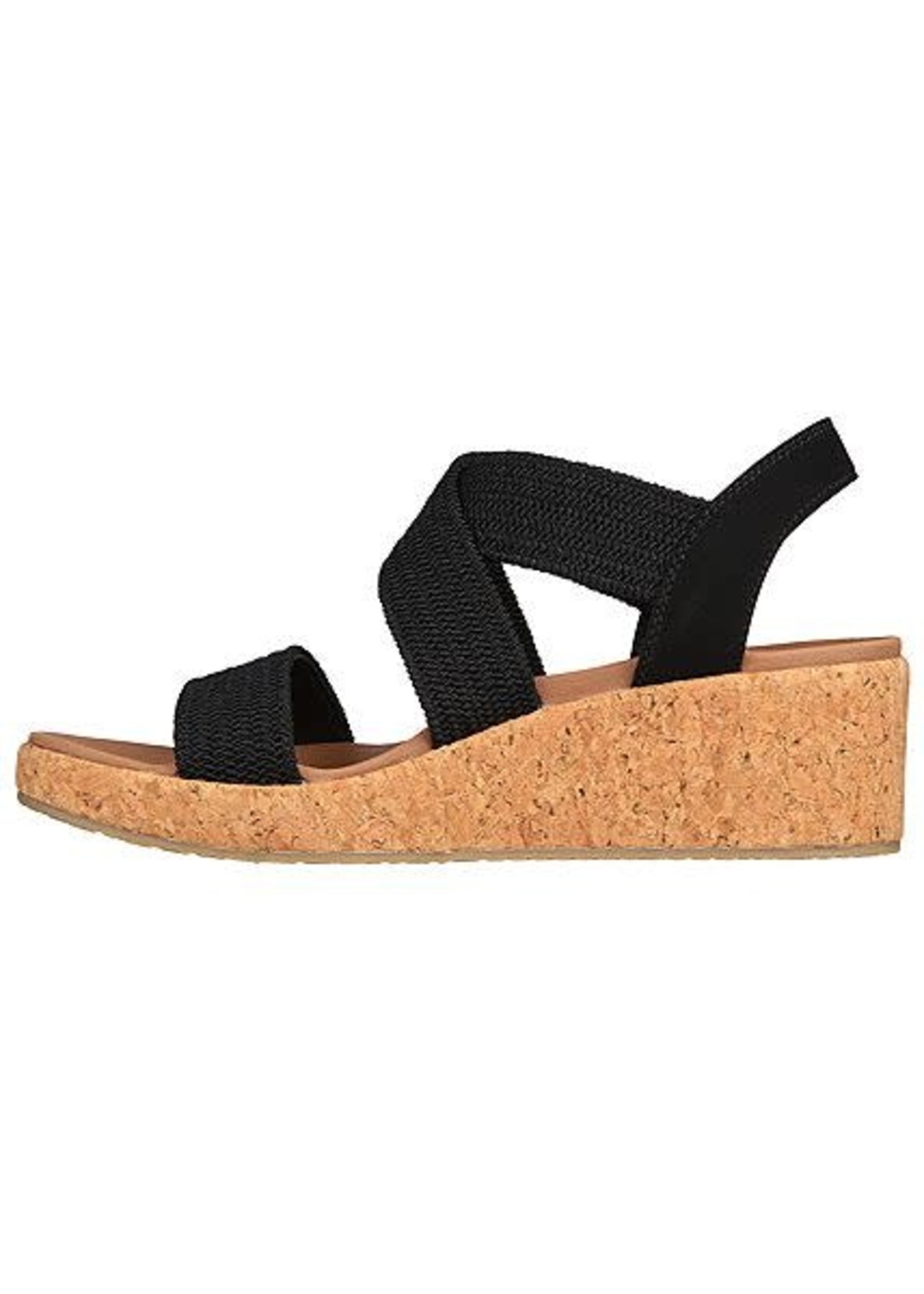 Skechers Womens Arch Fit Beverlee Love Stays Sandals 119260 Black