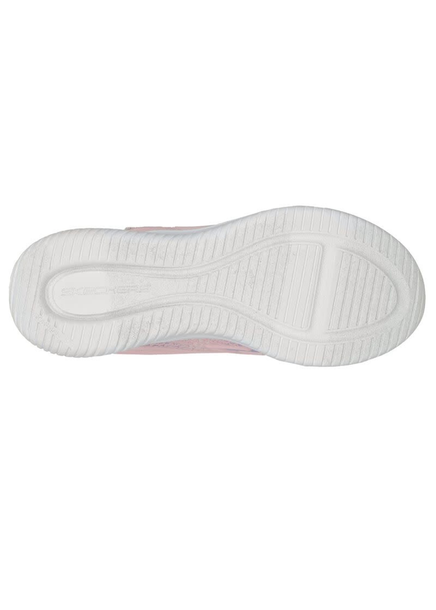 Skechers Kids Girls JUMPSTERS-Wishful Star Sneaker, Pink/Aqua