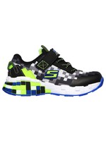 Skechers Boys Mega-Craft 400000 Sneaker Black/Blue/Lime