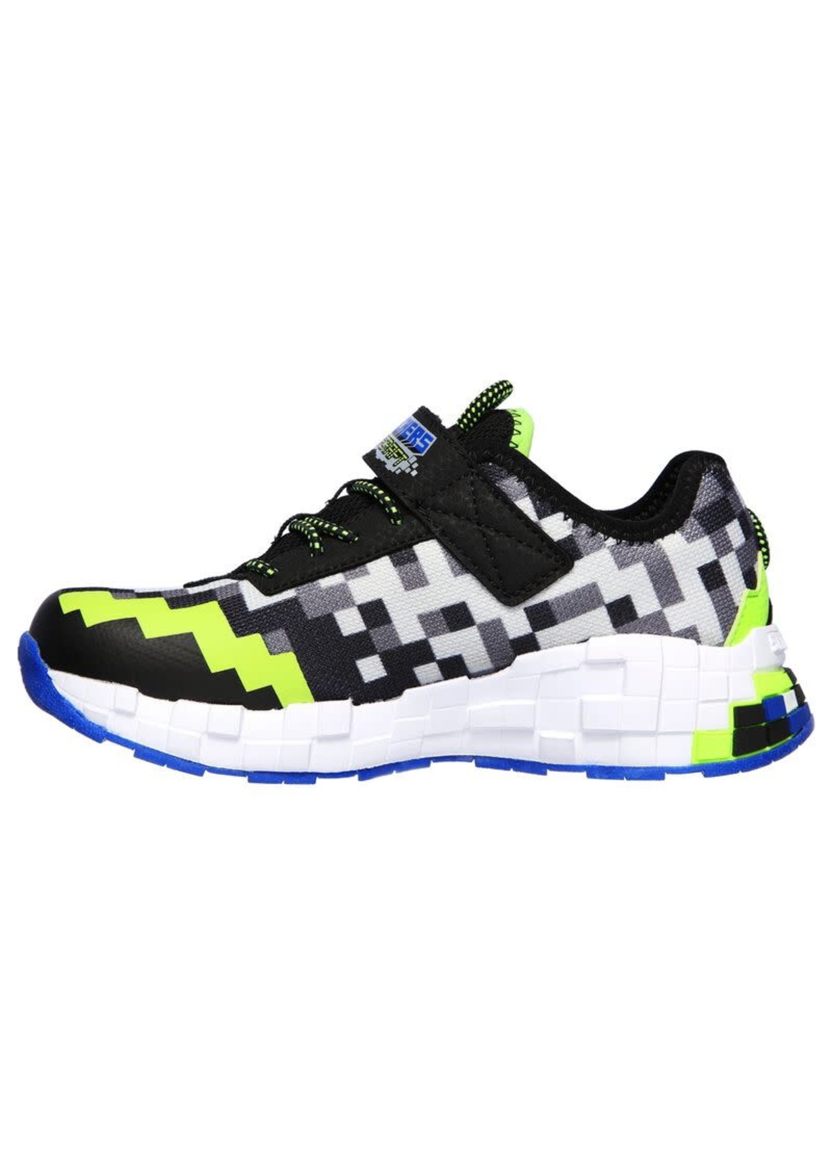 Skechers Boys Mega-Craft 400000 Sneaker Black/Blue/Lime
