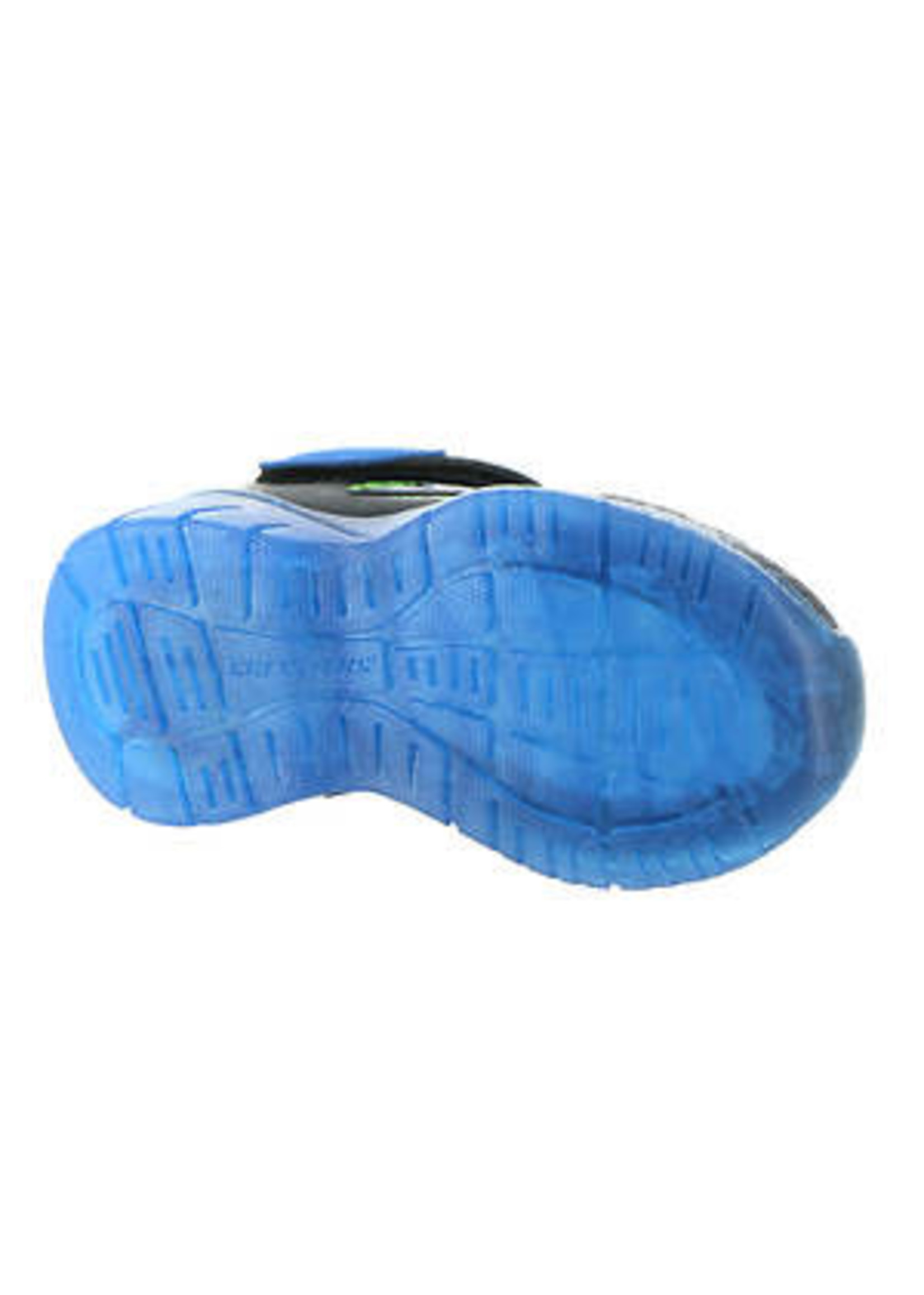 Skechers Infant-Toddler S Lights Illumi Brights Tuff Track 401520N Black Blue Lime