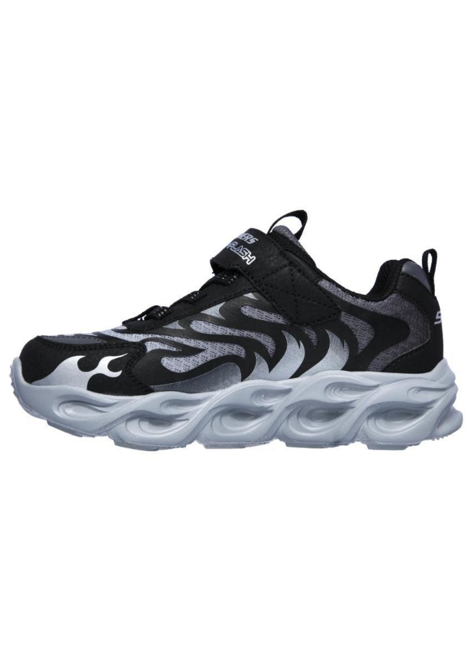 Skechers Boys S Lights Thermo Flash 400106L Black/Charcoal